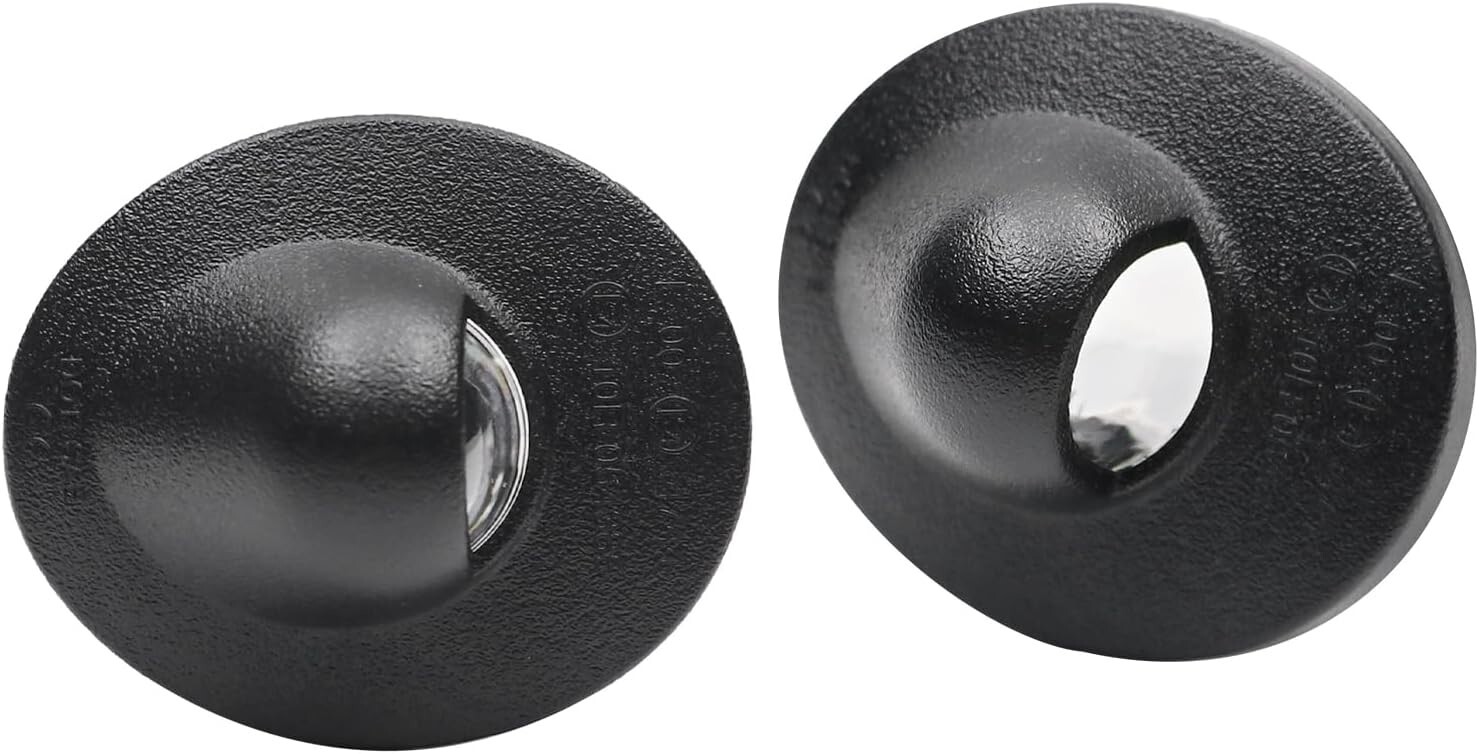 2X OEM License Plate Light Rear Bumper Tag Assembly Lamp For Ford F150 F250 F350