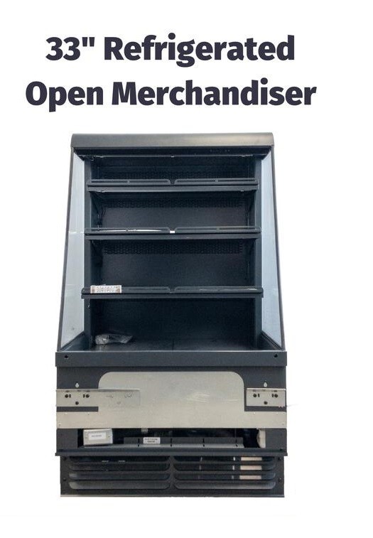 Structural Concepts 33'' Refrigerated Open Merchandiser - Model SBO3355R