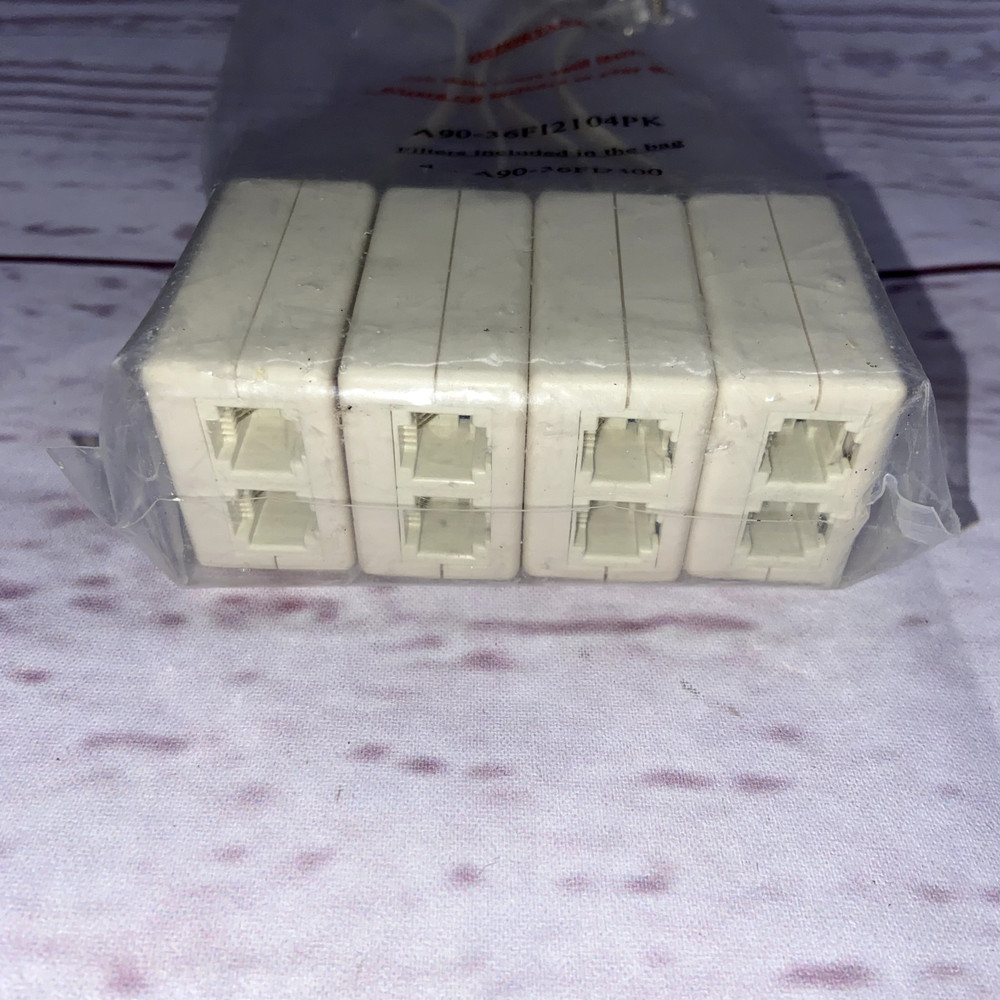 DSL Phone Line Filter Modem Phone 4 Pack
