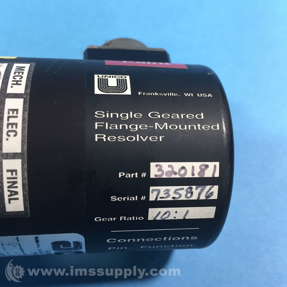 Unico 320-181 Resolver FNIP