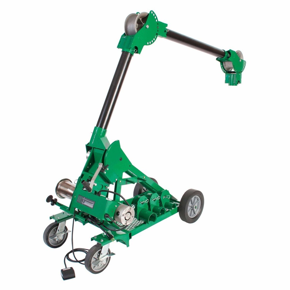 Greenlee MVB Fully Contained Flat-Free Wheels Easy-Setup Mobile VersiBoom II
