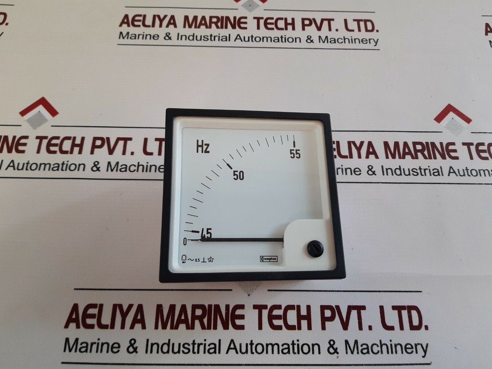 Crompton e244-41s-g-ry-ag-ag frequency meter