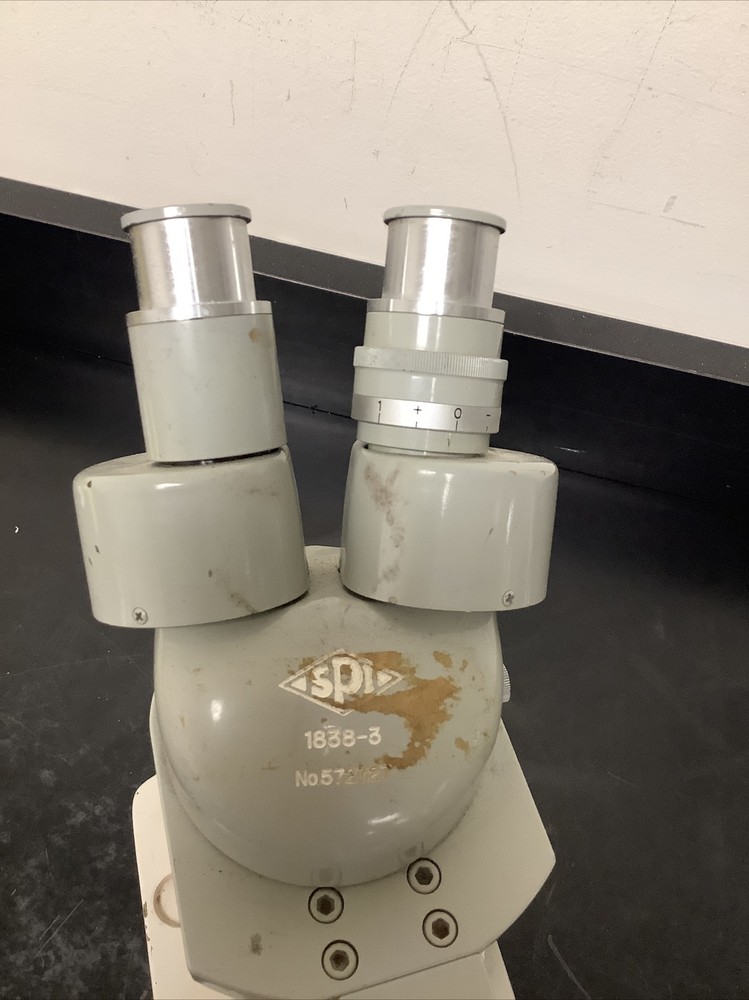 SPI 1838-3 20X - 40X Stereo Microscope - with base