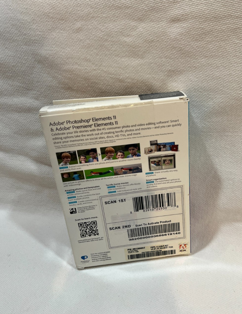 Photoshop Elements 11 For Windows & Mac OS 2012 Software