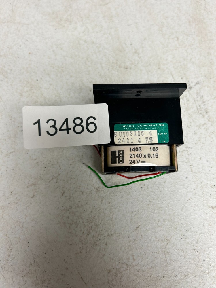 Hecon G0403-196-4 Totalizer Counter K8D