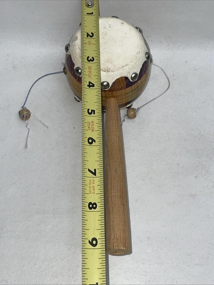 Decorative Mexican Spinning Drum/Monkey Drum