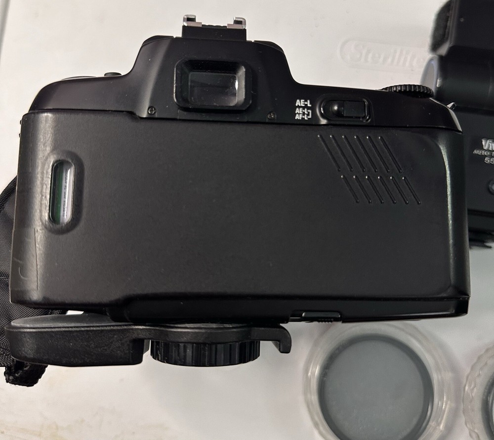 Nikon N6006 Camera Bag Bundle With Extra Lenses & Flash - Working