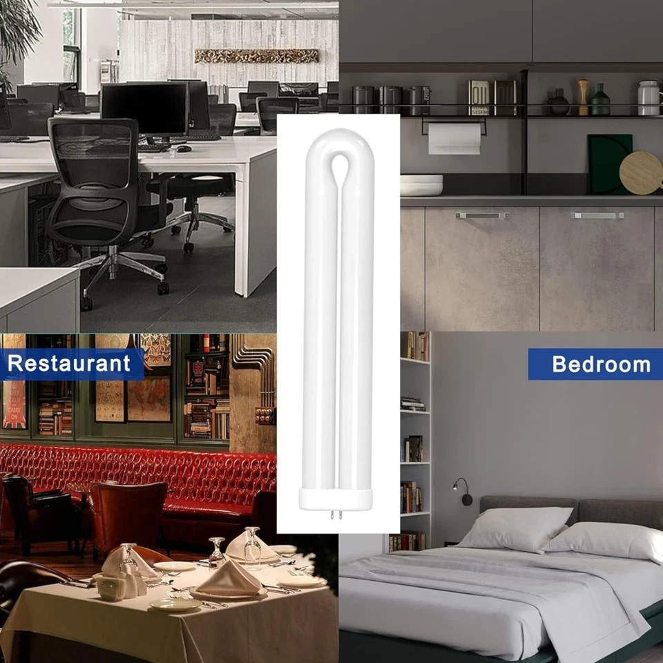 2 Pack, BF190 Replacement Bulb Compatible with Flowtron BK-40D Bug Zapper, 10 In