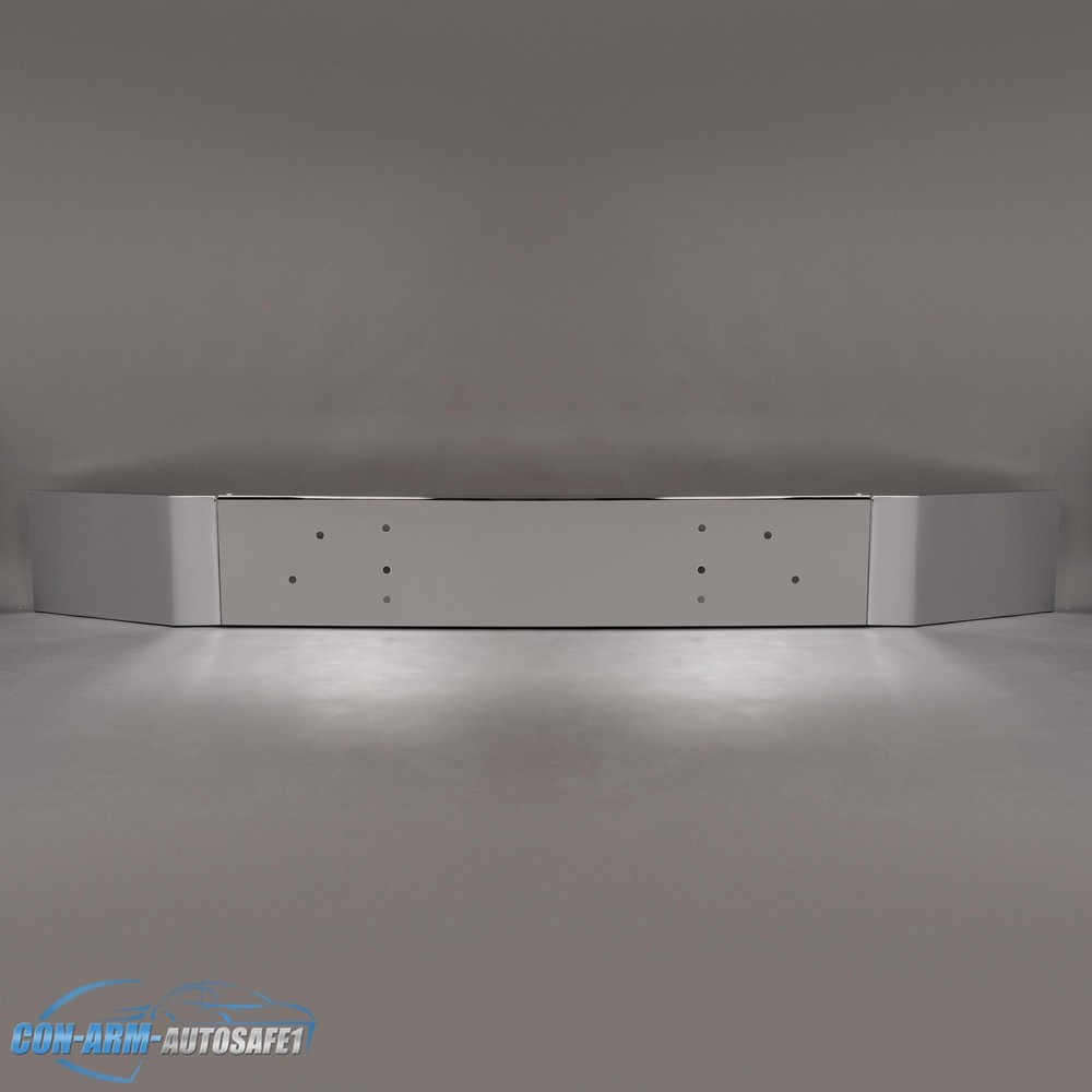 For Mack RD688S/RD6900S 81-04 10" Chrome Front Bumper W/ Triangular Bolt Pattern