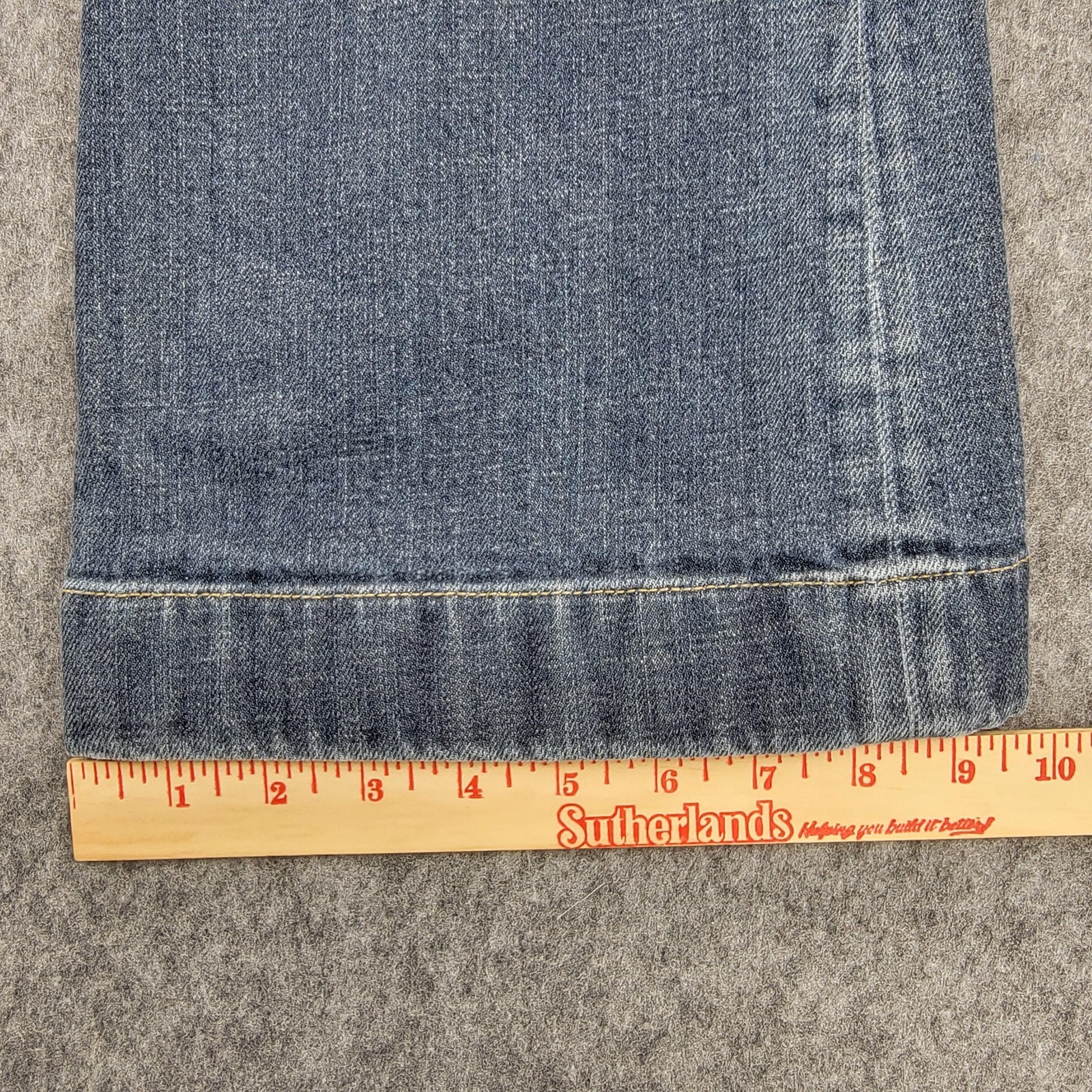 J Crew Jeans Womens 28 Blue Bootcut Denim Stretch Casual Low Rise Style 77624