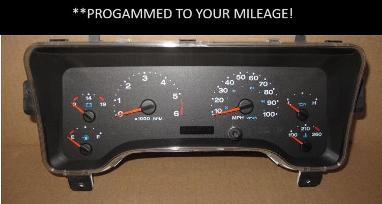 2003 JEEP WRANGLER ODOMETER INSTRUMENT GAUGE CLUSTER *INCLUDES MILEAGE PROGRAM*
