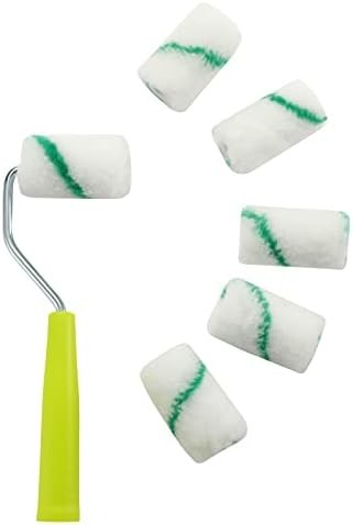 8 Pack High Density Mini Paint Roller Set