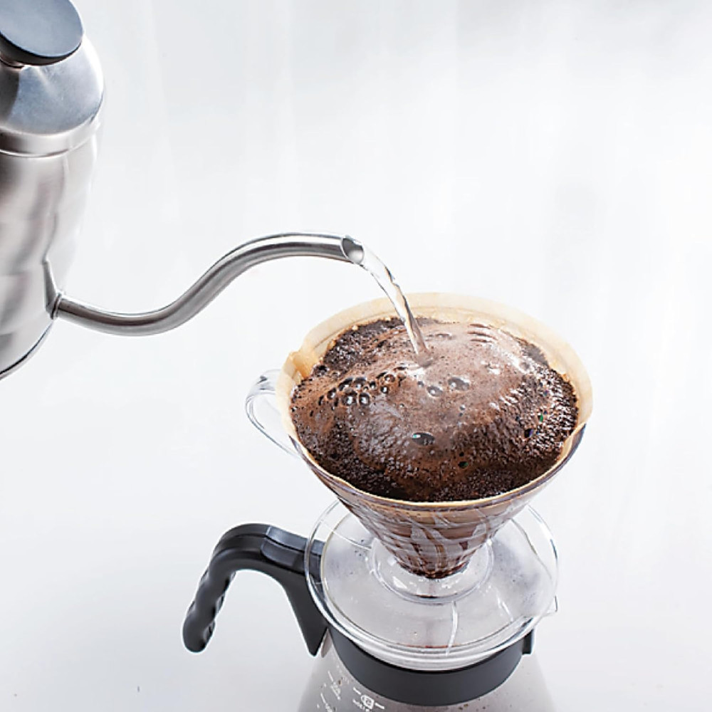 V60 Glass Coffee Server, 450Ml, Black