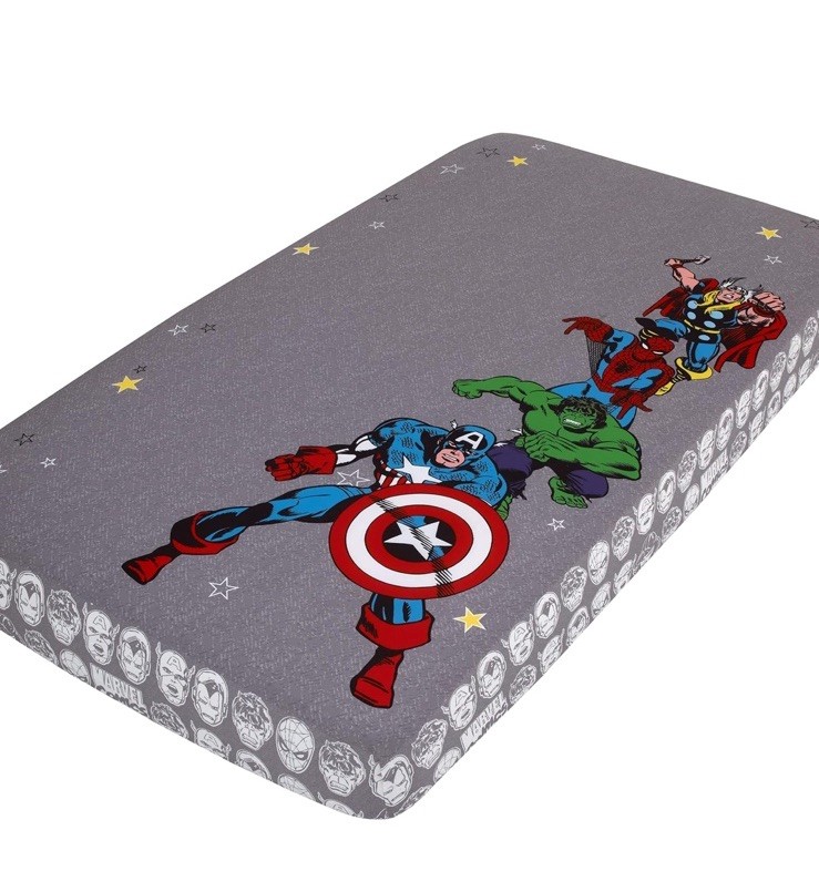 Avengers Marvel Photo Op Fitted Crib Sheet