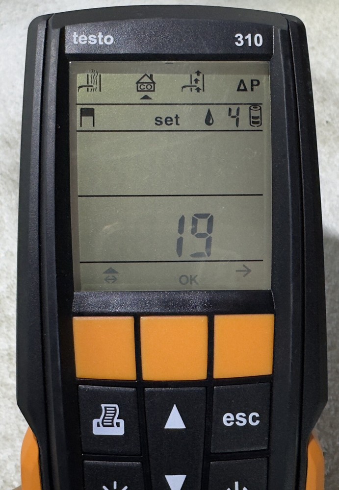 Testo 310 Residential Combustion Analyzer Kit(0563-3100)