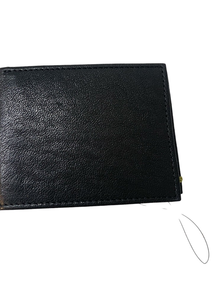 Robert Graham, Skull Embossed Leather Bifold Wallet - Black