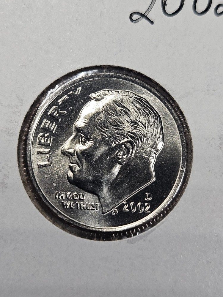 2002-D Roosevelt Dime BU Uncirculated