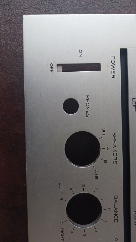 Kenwood KA-801 Faceplate