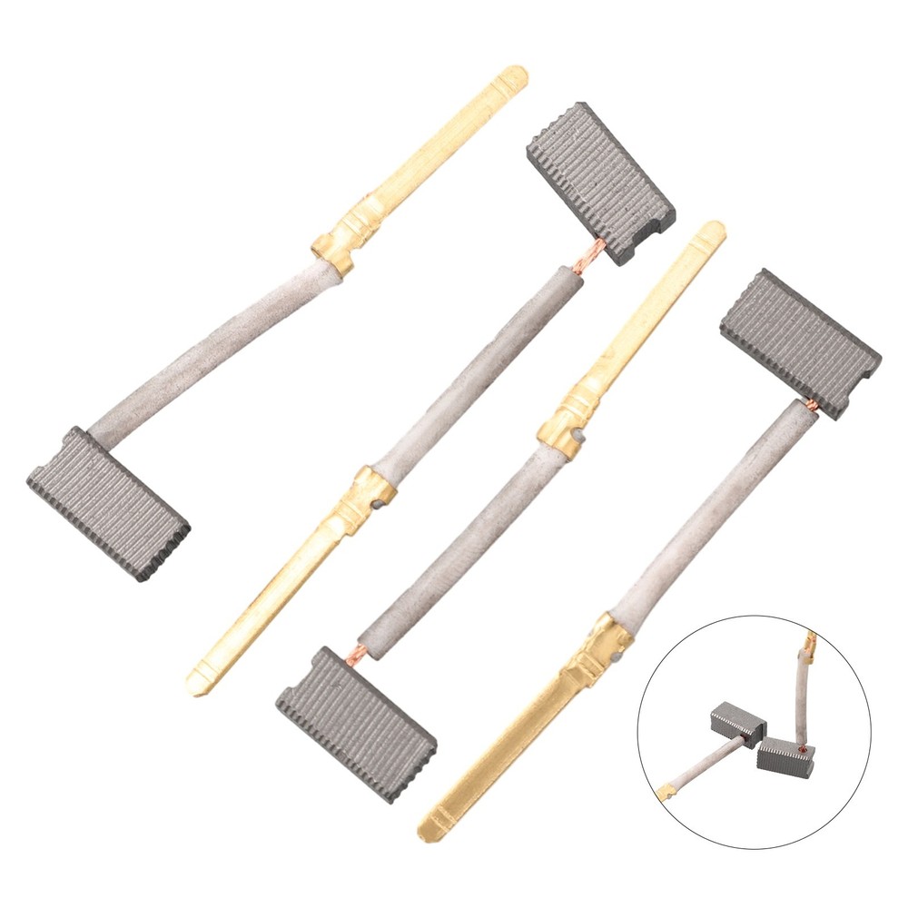 Carbon Brushes Replacement 4pcs Set for DW400 Type 1 and 2 Angle Grinders