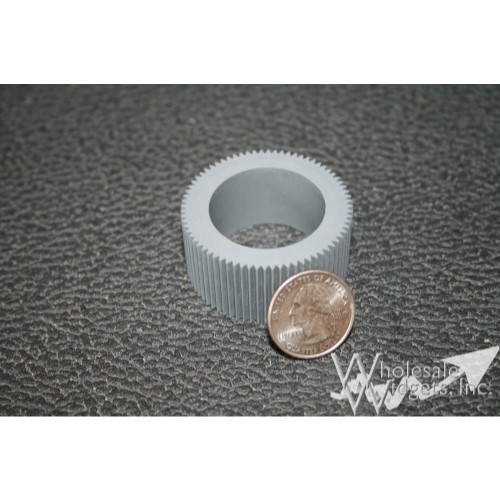 10 Grey Pickup Rollers Compatible With Riso 035-14303 Feed Tires For Risograph
