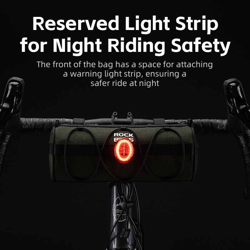 ROCKBROS Bike Handlebar Bag 2L Front Tube Bag Multifunctional Portable Bag