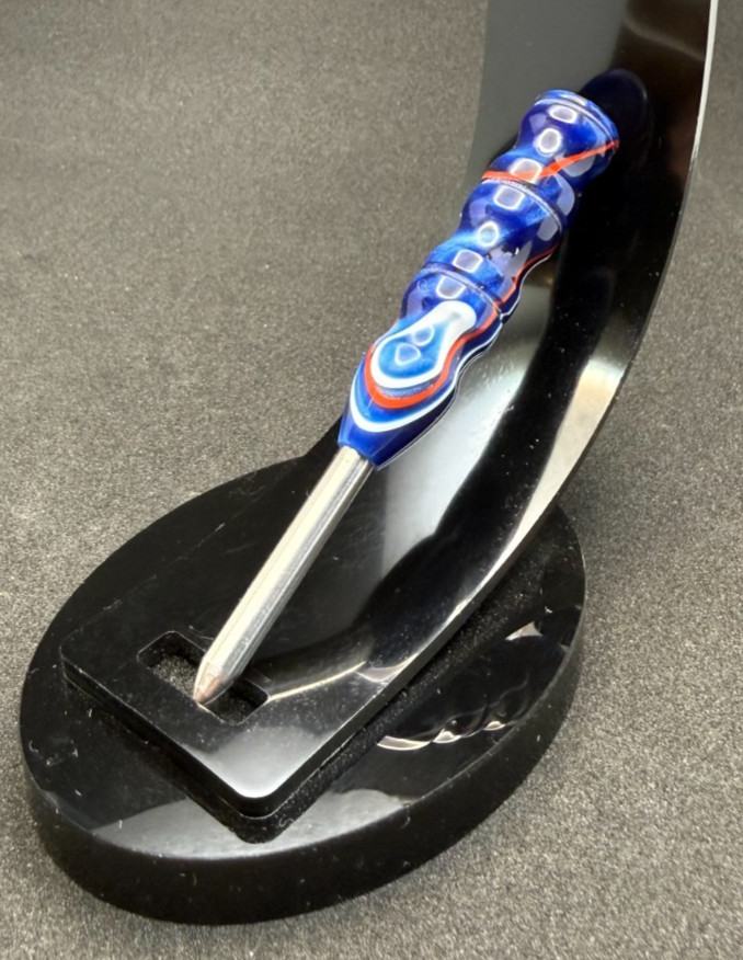 Single prong titanium divot tool - Patriot (Slim)