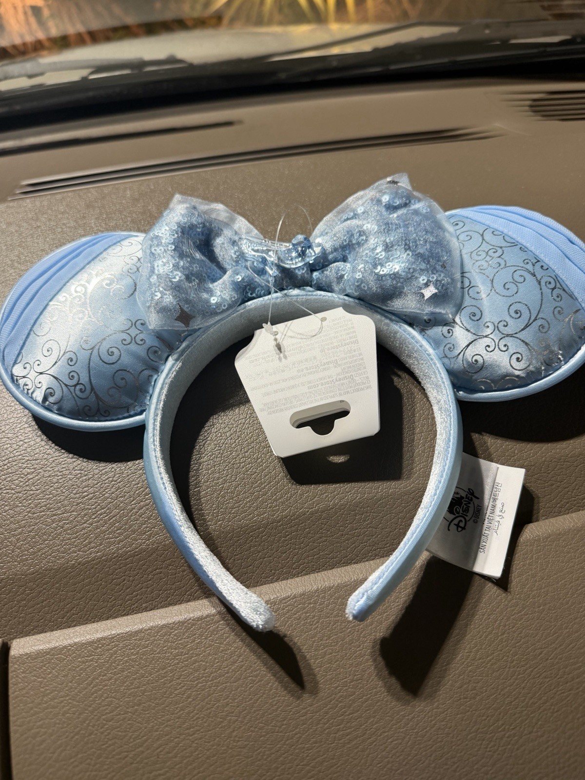 New Disney Parks 2026 Cinderella Minnie Mouse Ear Headband