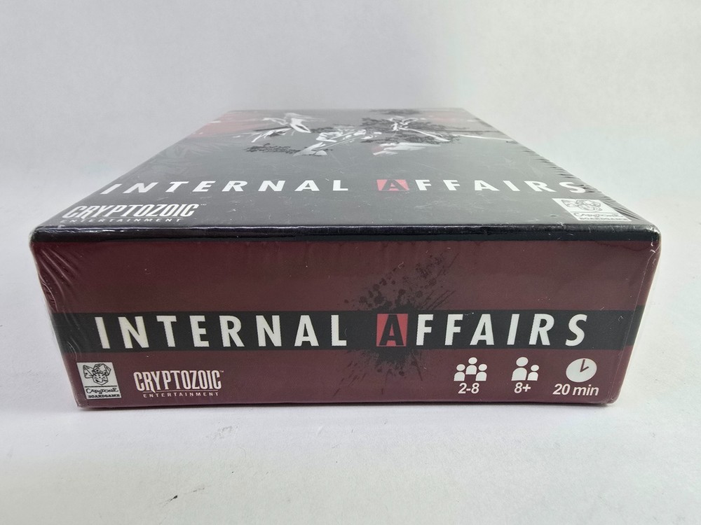 Internal Affairs Board Game (2016, Cryptozoic Entertainment)