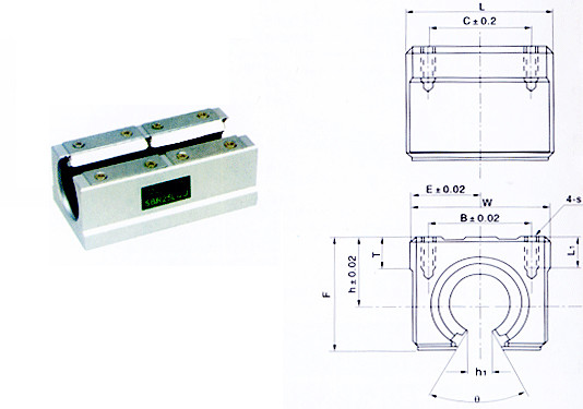 CNC Router Mill Plasma Linear System Dual Open Bearing 20mm