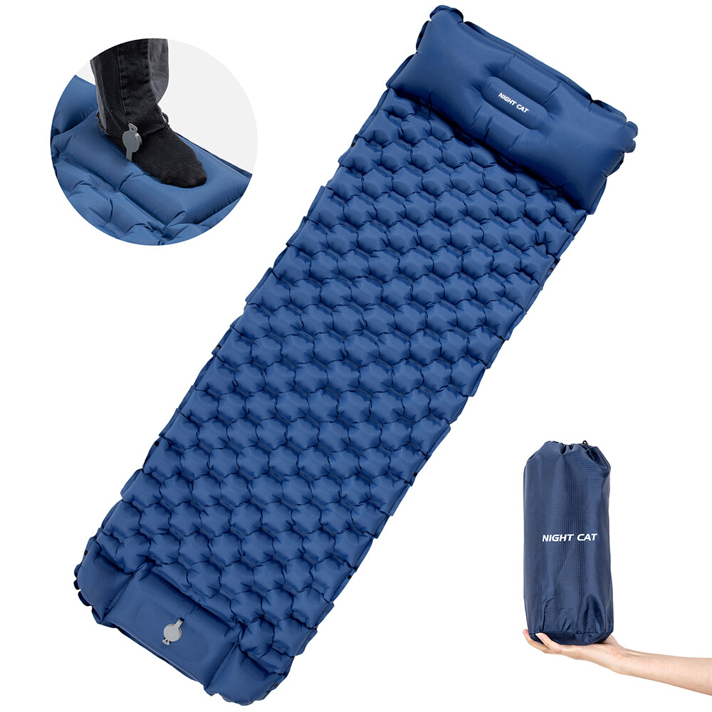 Compact Inflatable Sleeping Pad for Backpacking, Ultra-Light & Packable