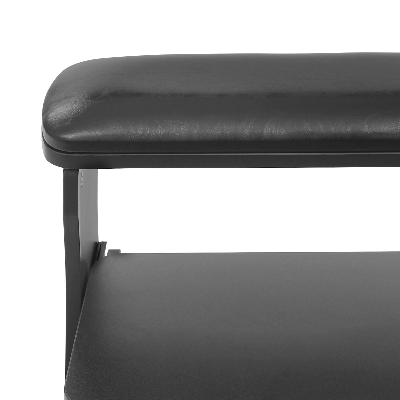 Pedicure Foot Rest 3-Tier Storage Swivel Wheels for Salon Nail Care FootRest