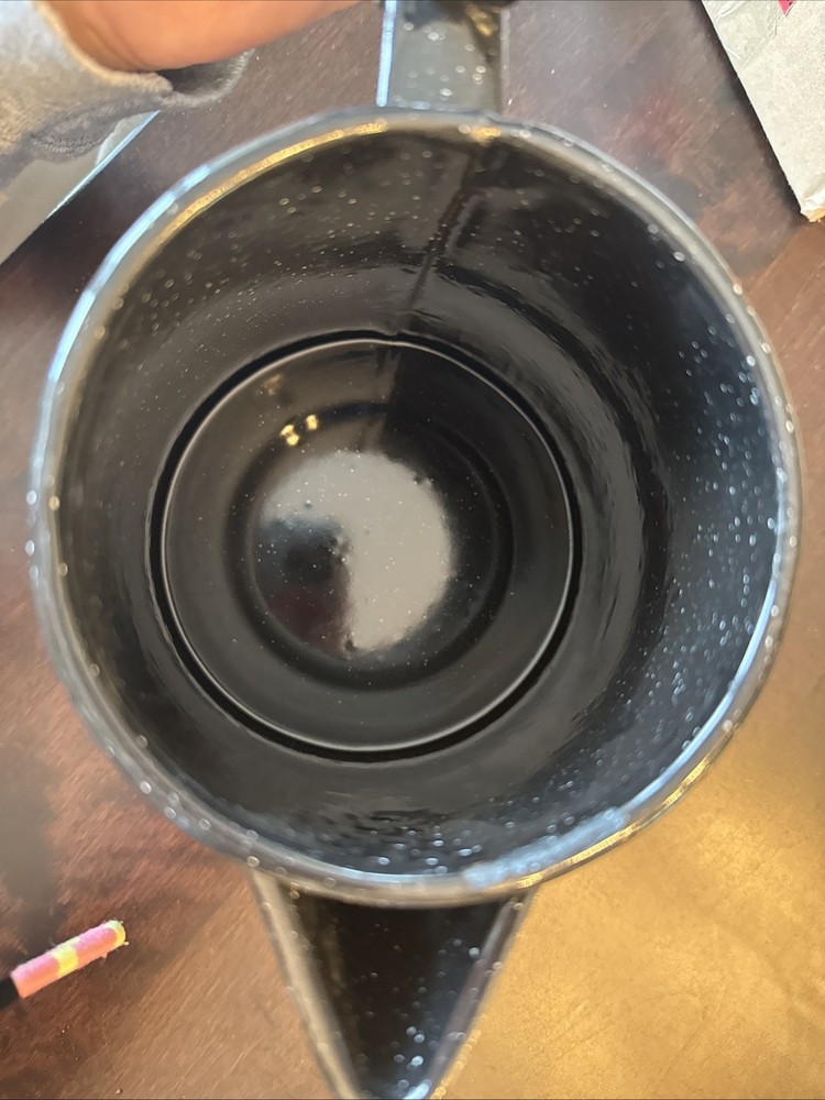 Granite Ware Coffee Boiler, 12 Cup - Speckled Black