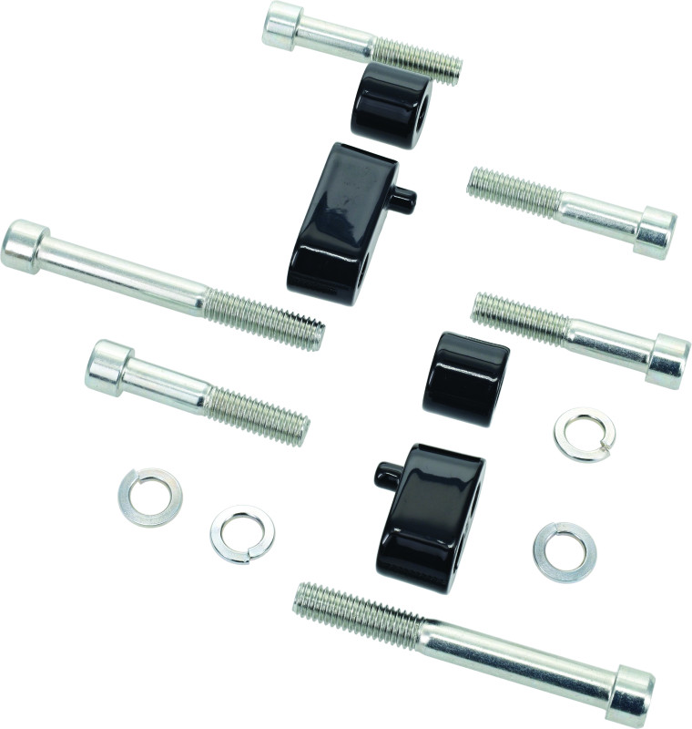 Kuryakyn Driver Floorboard Spacers For 09-Up Touring Models Gloss Black