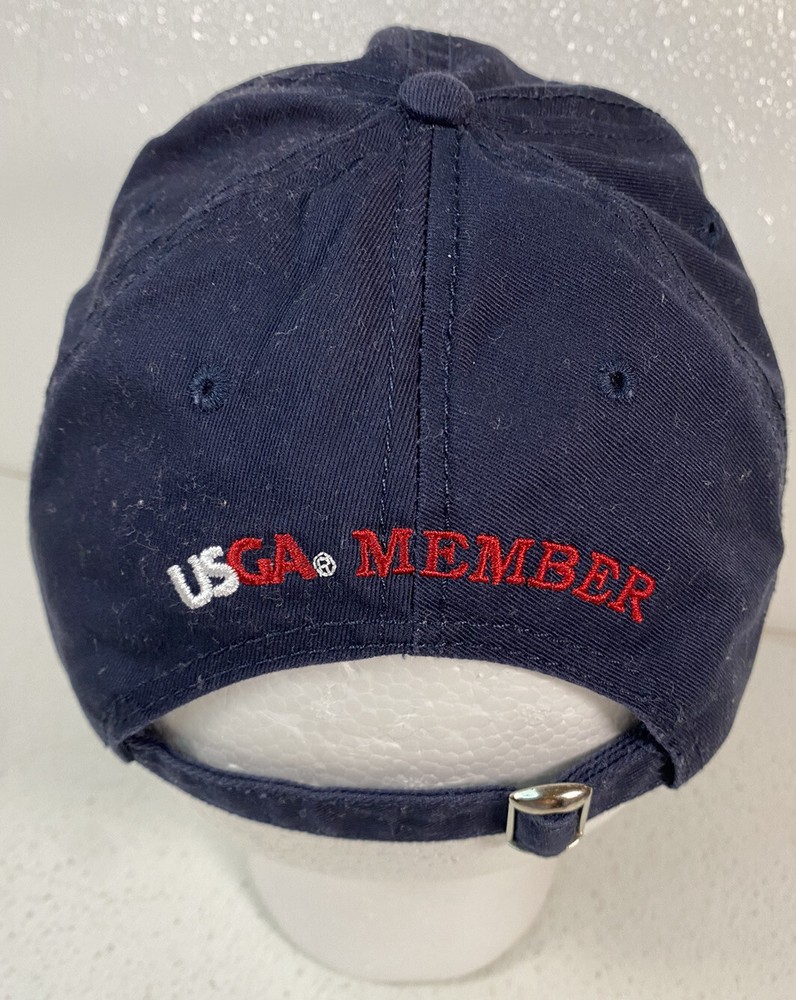 USGA 2011 Congressional US Open Blue Golf Hat/ Cap Adjustable Strap