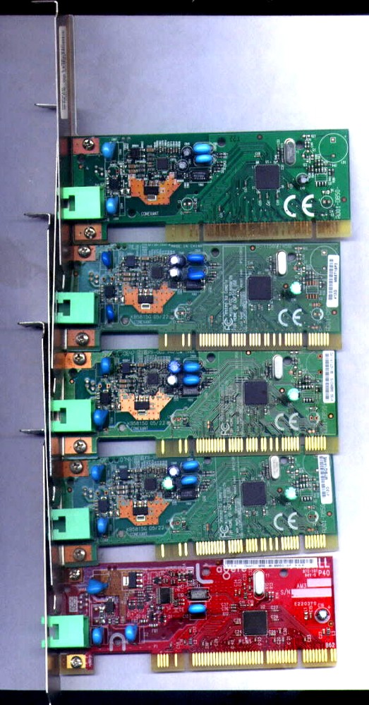 6 PCI Modem Cards