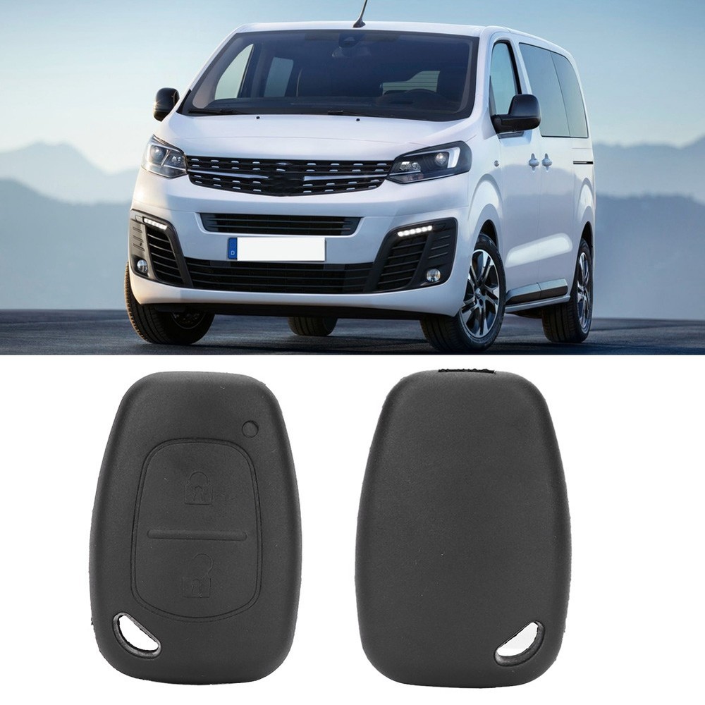 2 Button Car Remote Key Fob Case Shell Cover For Vivaro
