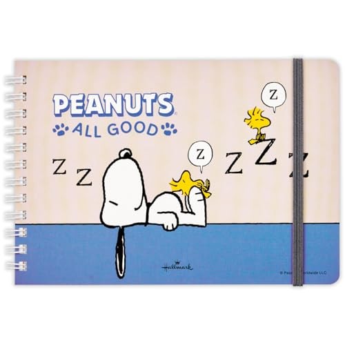 Hallmark Snoopy Notebook ALL GOOD REST 841300