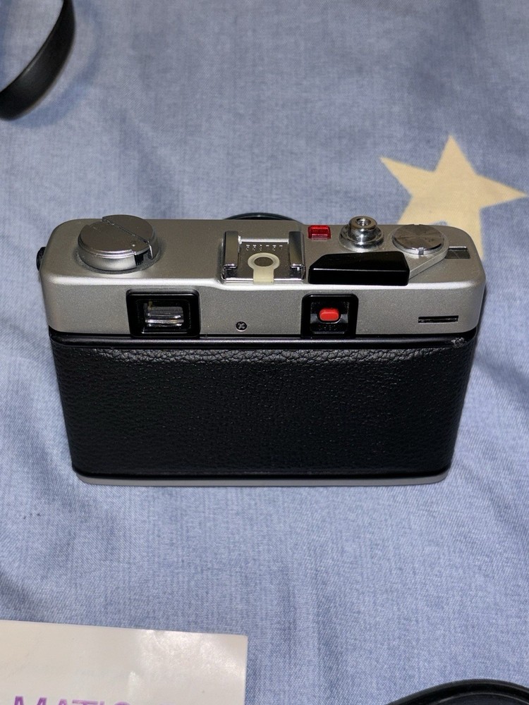 Minolta Hi-Matic F with Soltron Flash Unit Mint Condition