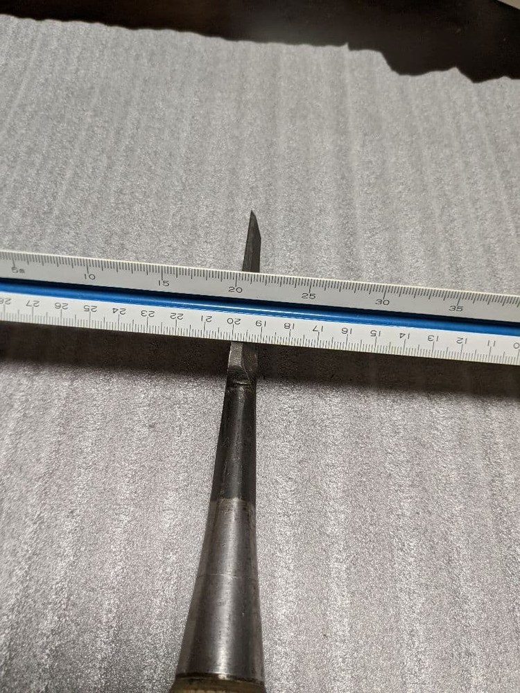 Chisel Tool Dodan Tataki Nomi Japanese Hand Wrought Chisel Vintage Solid Craft