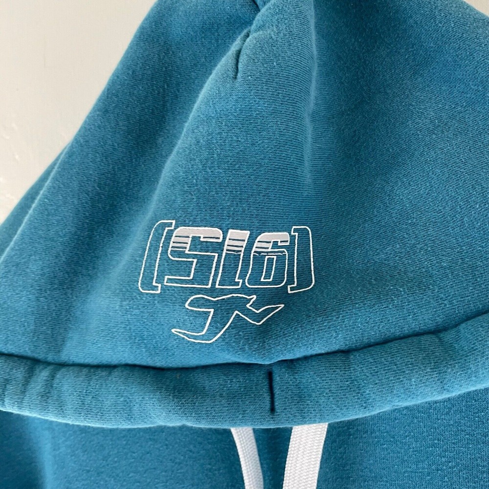 Hollister x Khalid Blue Pullover Hoodie Size Small