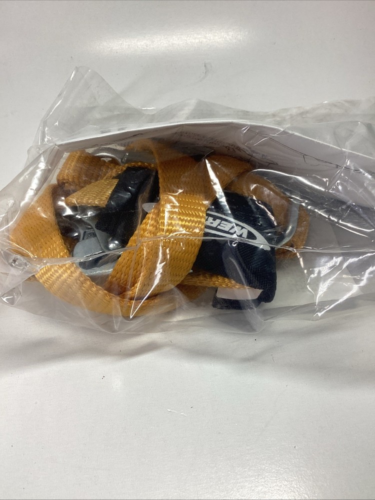 Werner C111506 6' Web Positioning Adjustable Lanyard Snap Hook Yellow