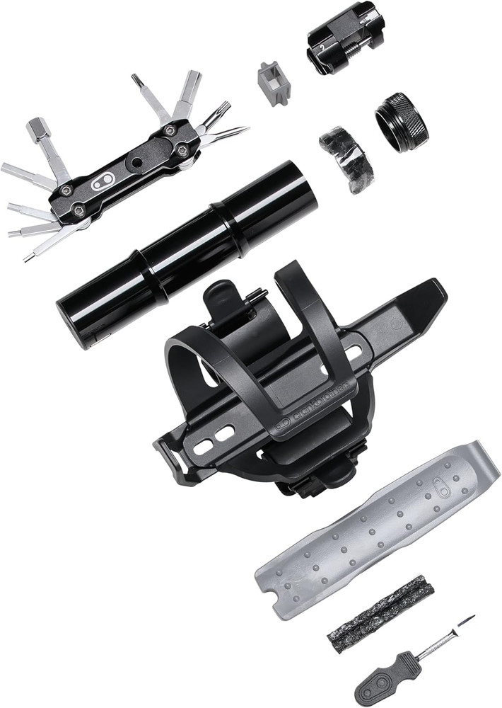 BC18 Bottle Cage, On-Bike Tool, Black, One Size