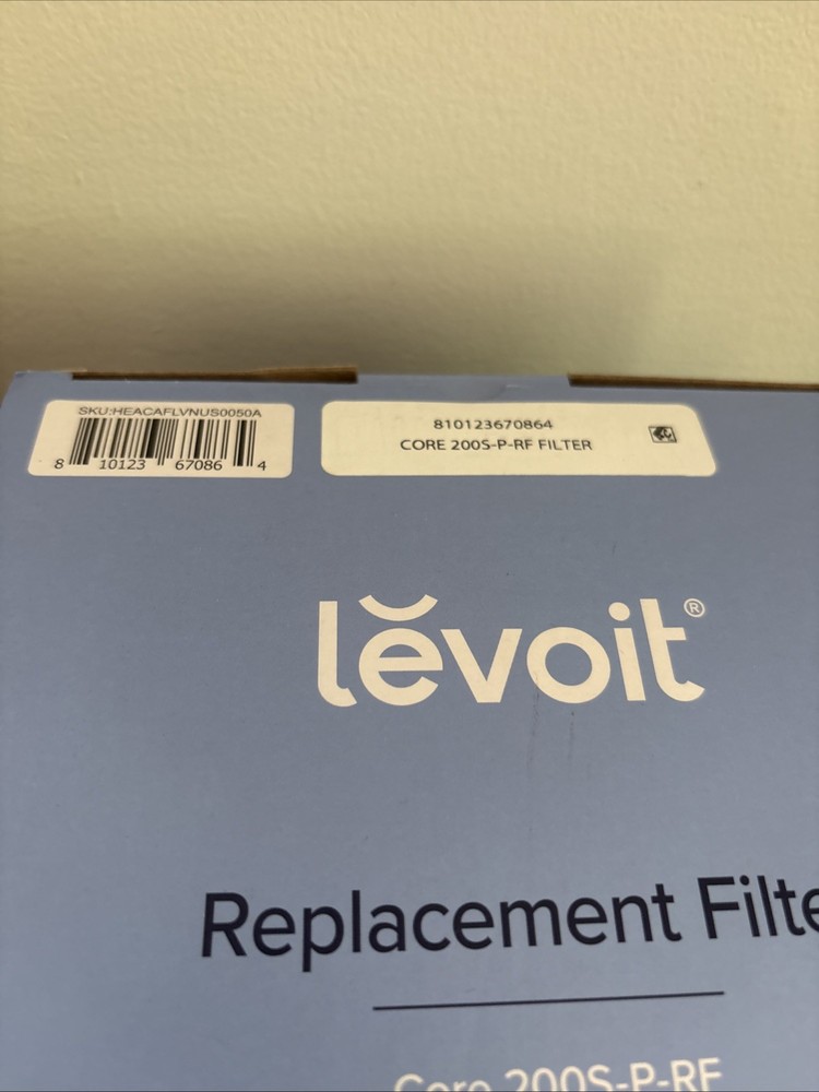 Levoit Replacement Filter CORE 200S-P-RF, 200S, 200S-P Dust Smoke Dander