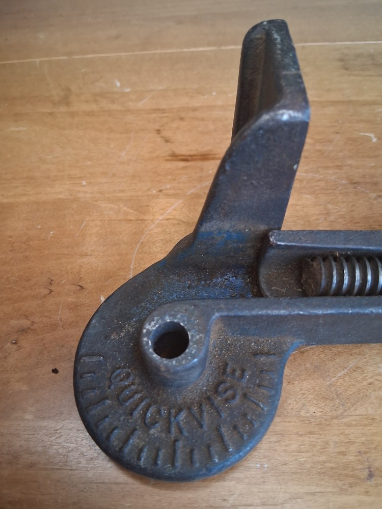 Vintage Waller's Quickvise - Missing Thumb Screws - Turns Smoothly