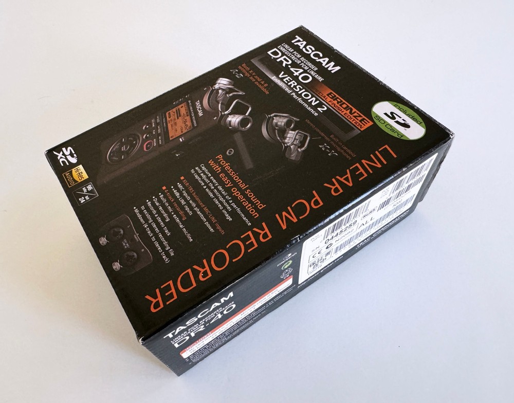 Tascam DR-40 Linear PCM Recorder