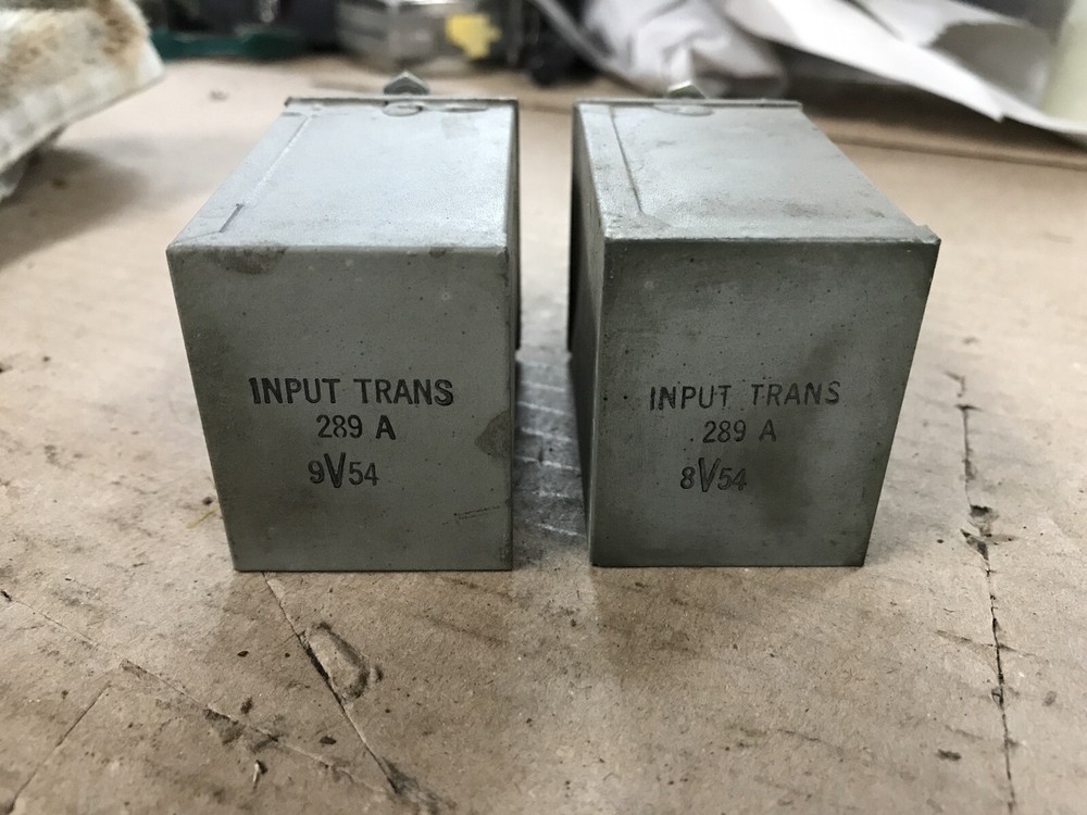Western Electric | 289A Pair of Input Transformers