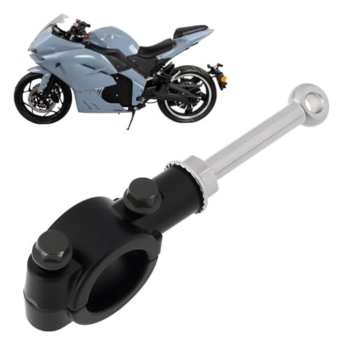 Motorcycle Kickstand Extension Assistant Tool for 20-23mm Side Stand Black