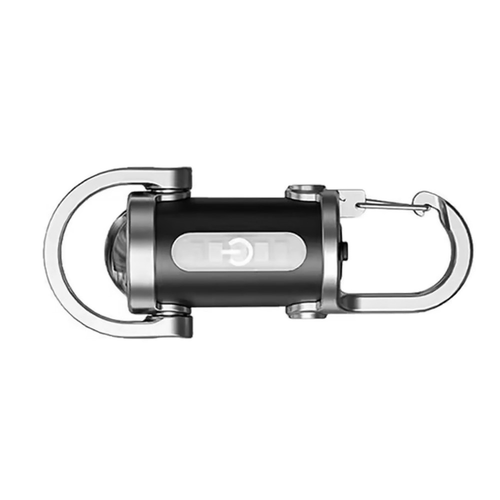 Rechargeable Keychain Flashlight LED Torch, Compact Light for Night Camping