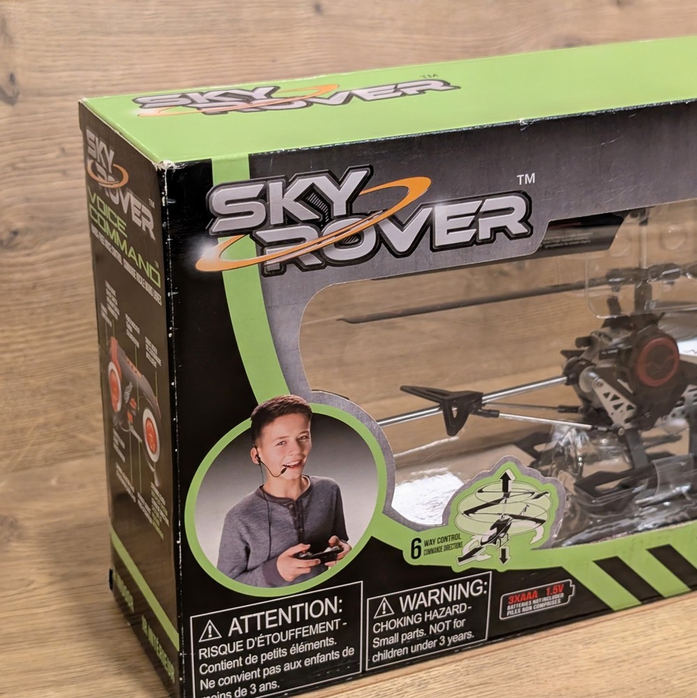 Sky Rover Voice Command RC Helicopter New