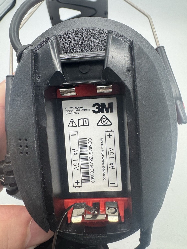 3M Pro-Comms 90546 Electronic Hearing Protector Wireless Earmuffs With Bluetooth